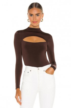 Women Tops | Lovers + Friends Electra Bodysuit Brown