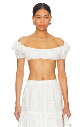 Women Tops | Lovers + Friends Julia Top White