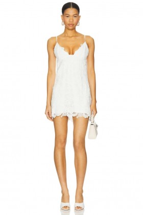  Vestidos Femininos | Vestido Mini Alma Branco da Lovers + Friends