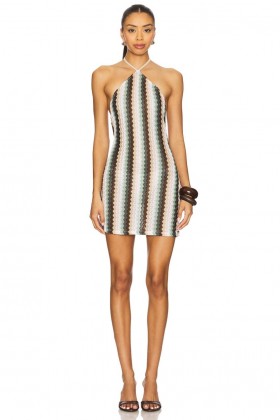  Vestidos Femininos | Lovers + Friends Nettie Mini Vestido Sálvia Multicolorido