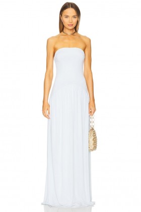  Vestidos Femininos | Lovers + Friends Steph Gown Azul Gelo