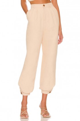  Calça feminina | Lovers + Friends Kacey Pant Tan