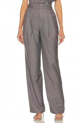  Calça feminina | Lovers + Friends X Bridget Amory Calça cinza