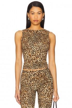 Blusas femininas | Blusa Lainey com estampa de leopardo da Lovers + Friends