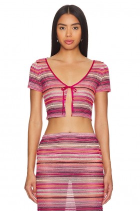  Blusas femininas | Blusa Raine da Lovers + Friends Multicolorida