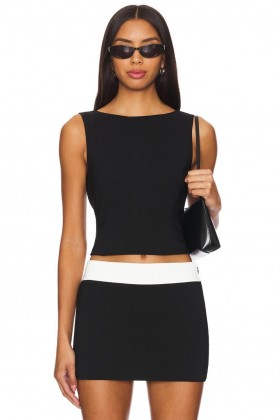  Blusas femininas | Blusa Sutton preta da Lovers + Friends