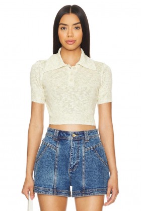  Blusas femininas | Lovers + Friends X Maggie Macdonald Rosalie Top Oatmeal