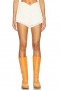  Női rövidnadrág | Lovers + Friends Andi Fringe Skort krémszínű