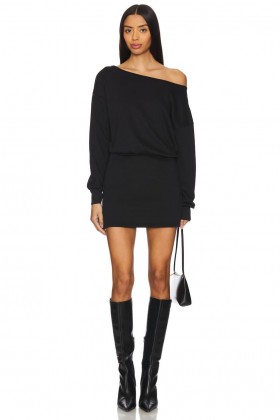  Női ruhák | Lovers + Friends Caddie mini ruha, fekete