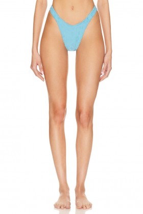  Női fürdőruhák és takarók | Lovers + Friends Vacation Blues Bottom Aqua Blue
