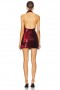  Abiti da donna | Lovers + Friends Cosmo Mini Dress Cabernet Red