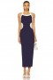  Abiti da donna | Abito midi Eliza Lovers + Friends blu navy e bianco