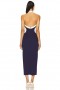  Abiti da donna | Abito midi Eliza Lovers + Friends blu navy e bianco