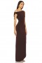  Abiti da donna | Lovers + Friends Gabrielle Midi Dress Marrone cioccolato