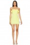  Abiti da donna | Mini abito giallo Jemma Lovers + Friends