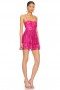  Abiti da donna | Mini abito Jia Lovers + Friends rosa elettrico floreale