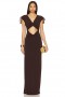  Abiti da donna | Lovers + Friends Mia Gown Chocolate Brown