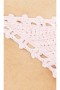  Costumi da bagno e copricostumi da donna | Lovers + Friends Harbour Crochet Bottom Rosa chiaro