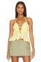 Top da donna | Lovers + Friends Dalia Top Giallo Burro