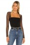  Top da donna | Lovers + Friends Elisabetta Body Nero