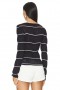  Top da donna | Cardigan Tanya Lovers + Friends avorio e blu navy