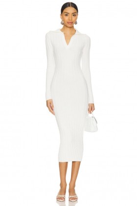  Abiti da donna | Abito midi Anikia Lovers + Friends bianco