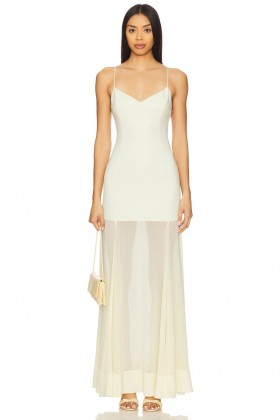  Abiti da donna | Lovers + Friends Caden Maxi Dress giallo burro