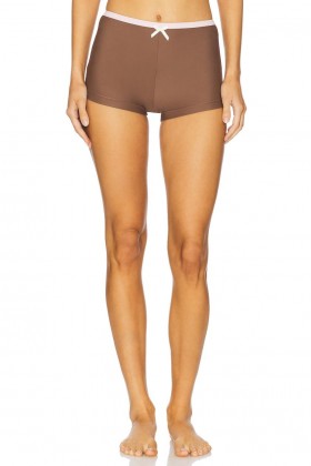  Costumi da bagno e copricostumi da donna | Lovers + Friends Harriet Short Marrone e Rosa