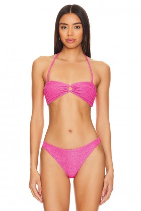  Costumi da bagno e copricostumi da donna | Lovers + Friends Love Your Way Top rosa shocking