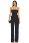  Dame Jumpsuits | Lovers + Friends Bray Jumpsuit Svart