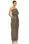  Dame Jumpsuits | Lovers + Friends Noah Cargo Jumpsuit Olivengrønn