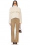  Dametopper | Lovers + Friends Clive Half Zip Pullover Beige