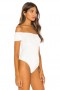 Dametopper | Lovers + Friends Dana Bodysuit Elfenben
