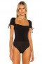  Dametopper | Lovers + Friends Jupiter Bodysuit Svart