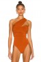  Dametopper | Lovers + Friends Liv Bodysuit Ginger Brown