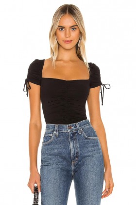  Dametopper | Lovers + Friends Jupiter Bodysuit Svart