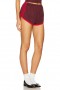  Odzież sportowa damska | Lovers + Friends Adina Short Burgundy & Red