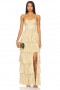  Sukienki damskie | Lovers + Friends Hattie Gown Gold