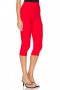  Spodnie damskie | Lovers + Friends Cindy Cropped Capri Pant Red