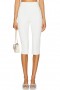  Spodnie damskie | Lovers + Friends Cindy Cropped Capri Pant White