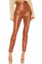 Spodnie damskie | Lovers + Friends Georgie Pant Chestnut Brown