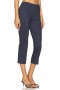  Spodnie damskie | Lovers + Friends Noah Capri Pant Indigo Denim