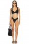  Damskie kostiumy kąpielowe i narzutki | Lovers + Friends Raylee Bottom Black