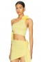  Bluzki damskie | Lovers + Friends Cordelia Top Yellow