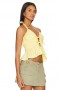  Bluzki damskie | Lovers + Friends Dalia Top Butter Yellow