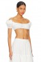  Bluzki damskie | Lovers + Friends Julia Top White