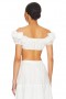  Bluzki damskie | Lovers + Friends Julia Top White