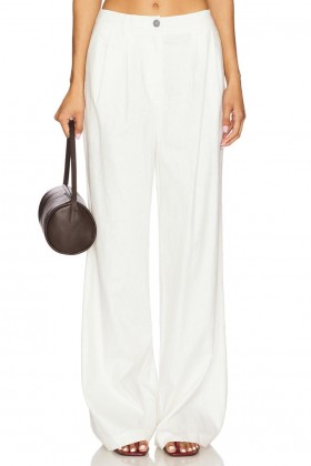  Spodnie damskie | Lovers + Friends Jolene Pant White