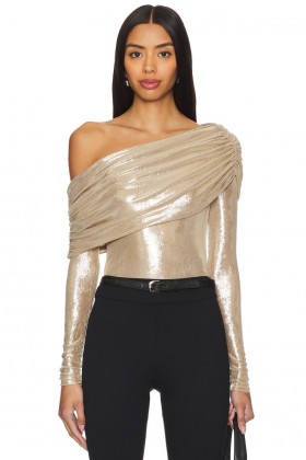  Bluzki damskie | Lovers + Friends Jazz Top Gold