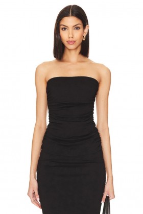  Bluzki damskie | Lovers + Friends Kate Tube Top w kolorze czarnym